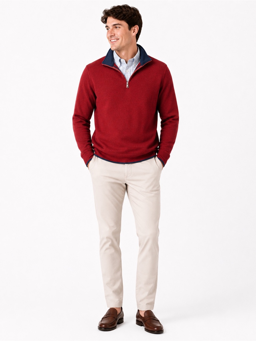 Nautica Navtech Quarter-Zip Sweater